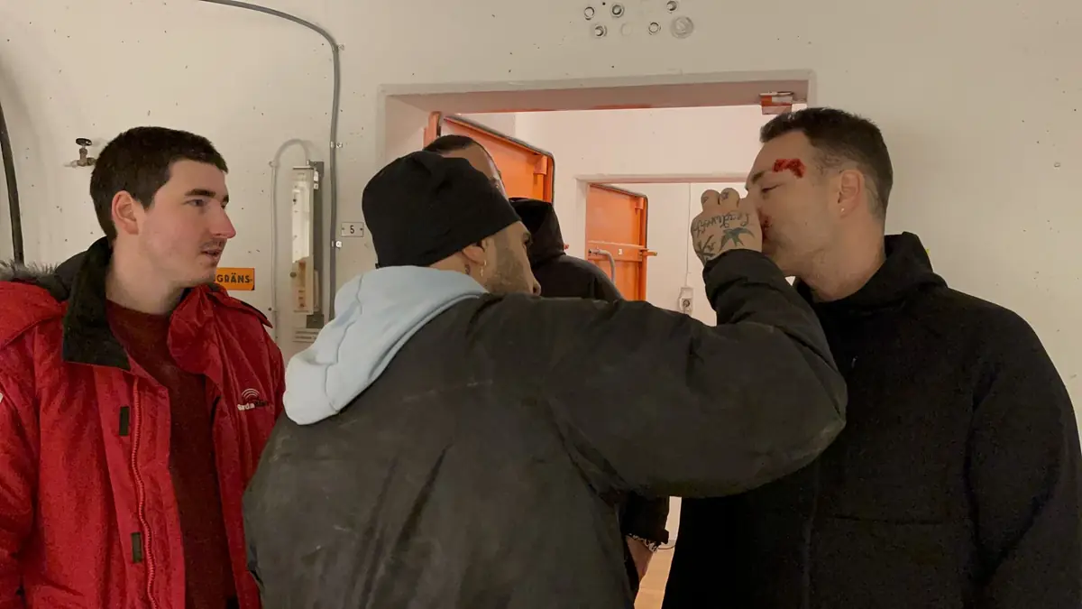 Joe Saliba behind the scenes of Stash